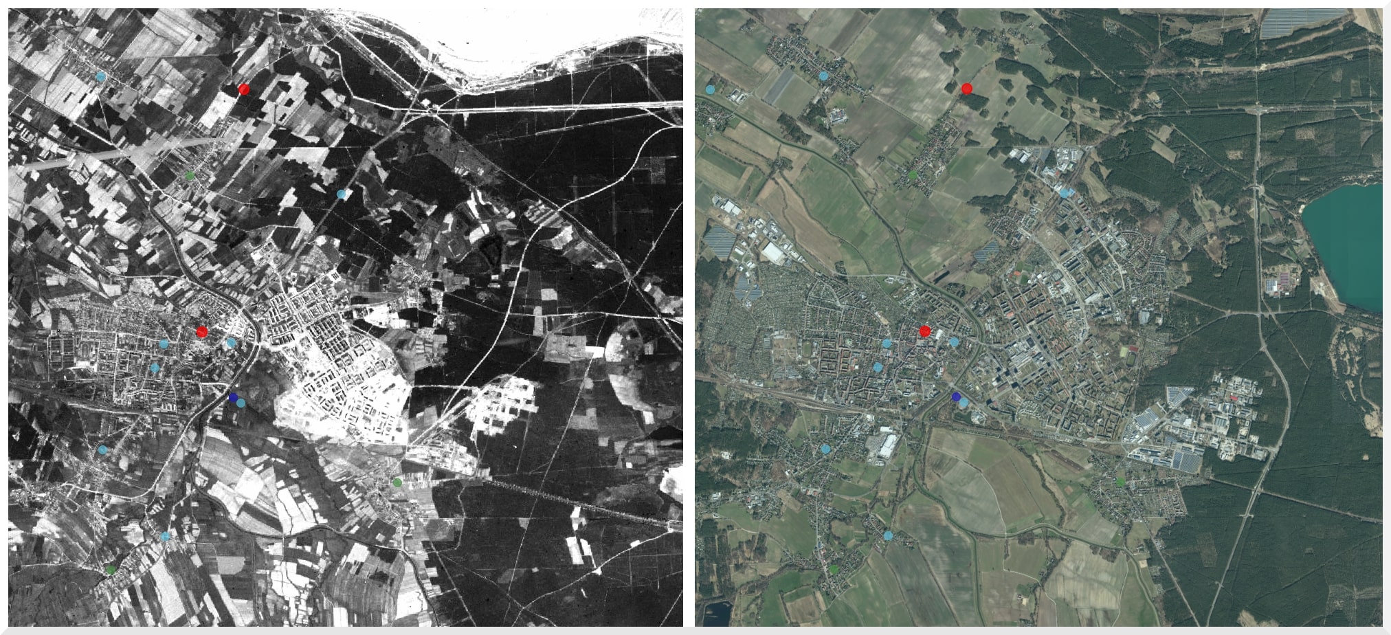 Historisches Bild von Hoyerswerda
